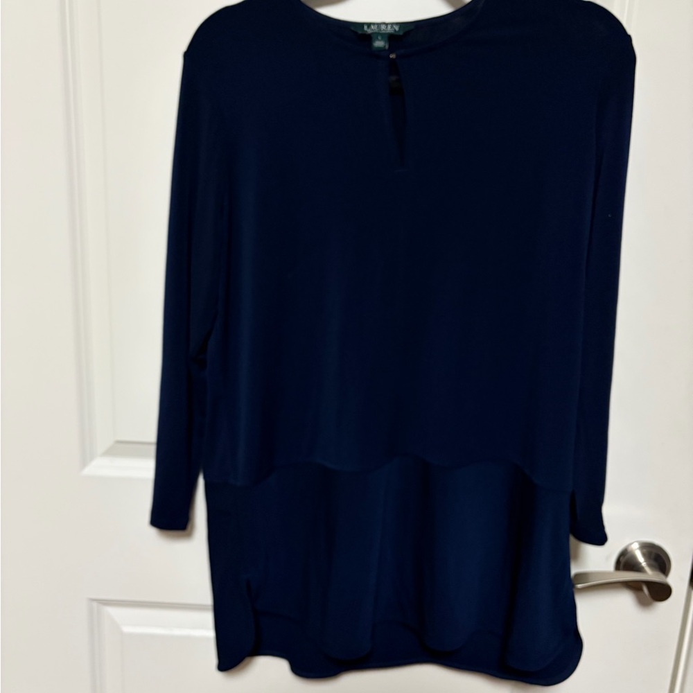 Ralph Lauren Midnight Blue Women's Blouse